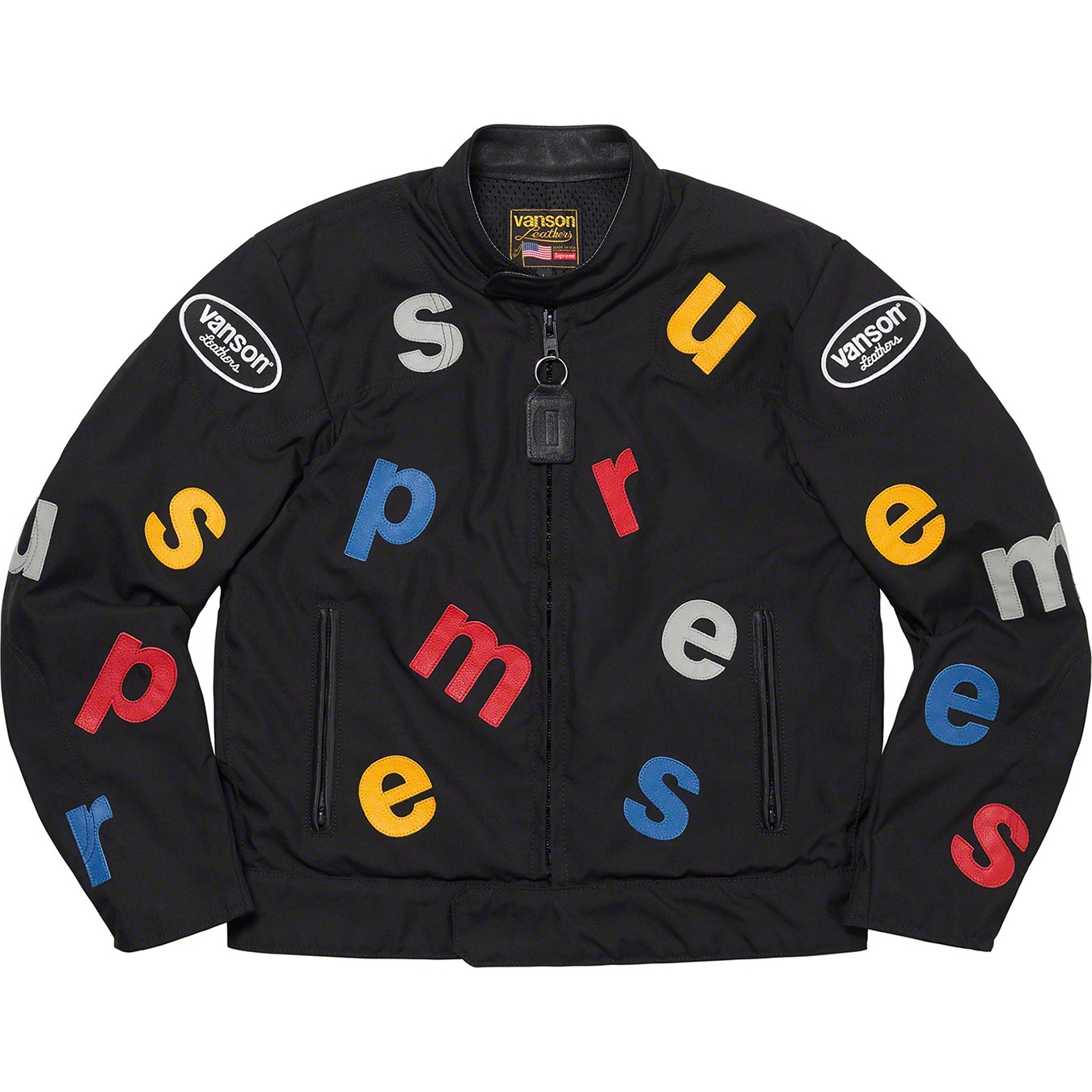 Supreme®/Vanson Leathers® Letters Cordura® Jacket view 6